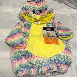 Halloween costume Ostrich rainbow colors. Hyde and eek. Size 0-6 and 6-12